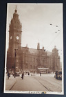 Photochrom Co B&W Postcard - Sheffield, The Town Hall (D)