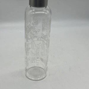 Young Living Glass Water Bottle Hard To Find Unused - Picture 1 of 5