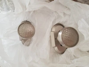 Nostalgic Warehouse Cottage Plate w/ Craftsman Knob Privacy Door Brushed Nickel - Picture 1 of 9