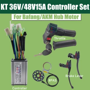 Ebike 36V/48V 250W-350W Hub Motor Controller Set KT Sine Wave Controller Kit 15A - Bild 1 von 7