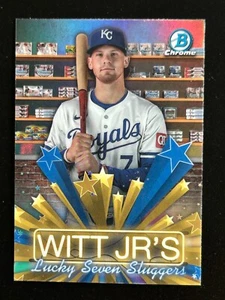 2025 Bowman - Bobby Witt Jr - Hobby Stars Chrome #HS-8 - Kansas City Royals - Picture 1 of 2