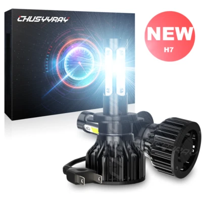 Se adapta a faros LED H7 bombillas blancas para motocicleta Kawasaki Ninja 250r 2008-2012 6000 k Foto 1 de 4