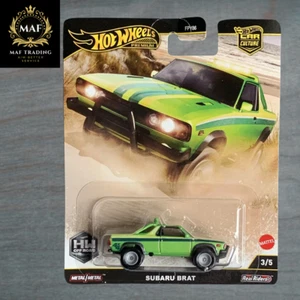 Hot Wheels Premium Subaru Brat Green HW Off Road 2025 | New 4x4 - Picture 1 of 2