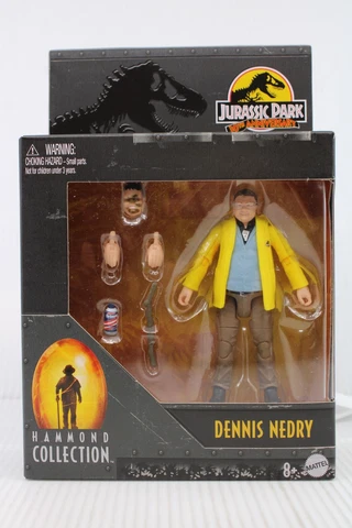 W51 Jurassic Park Hammond Collection 3.75" Action Figure Dennis Nedry Cover