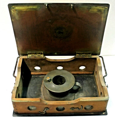 chaufferette à alcool pour les pieds couvercle en laiton - Photo 1/4