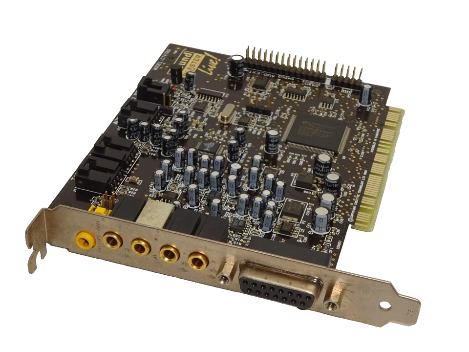 CREATIVE CT4760 SOUNDBLASTER LIVE! SOUNDKARTE PCI # GK10025 - Bild 1 von 1