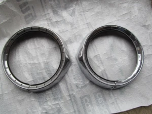 1954 Chevy Bel Air 210 headlight bezels - Bild 1 von 11