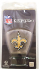 NFL New Orleans Saints LED Night Light, NEW