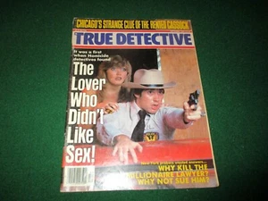 True Detective Magazine Sept. 1982 Chicago's Strange Clue Rented Cassock - Imagen 1 de 3