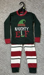 LAZY ONE New Kids 3T Naughty Elf Pajamas. Sleepwear. Pjs. Long Sleeve And Pants - Picture 1 of 1