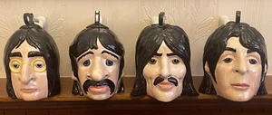 Set of 4 Lorna Bailey Tea Pots THE BEATLES STORY Large Size Excellent Condition - Picture 1 of 24