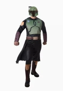 Star Wars Adult Book of Boba Fett Dress Up Play Costume Size SD 32-34 Halloween - Picture 1 of 4