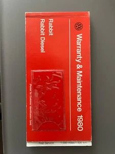 Scheckheft Blanco Warrant & Maintenance Golf Rabbit 1 - Bild 1 von 4