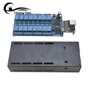 NC-1000 Ethernet control module lan wan server port 16 channel relay A2TF - Afbeelding 1 van 8