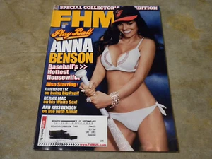 FHM For Him Magazine Anna Benson Cover April 2006 Magazine - 164 Pages - Picture 1 of 4