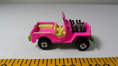 Vintage 1971 Matchbox Lesney Superfast No. 2 Jeep Hot Rod Pink  Made In England - Image 1 of 4
