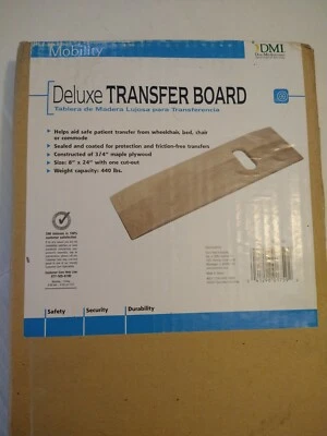Mobility DMI® Deluxe Transfer Board weight up to 440 lbs .  - Image 1 of 4