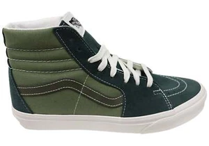 Vans Mens SK8 HI Tri Tone Green Hi Top Sneakers - Rubber - Picture 1 of 7
