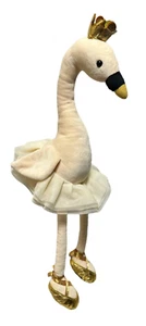 Jellycat London Swan Ballet Peluche Tutú Corona de Oro Bailarina Animal de Peluche - Imagen 1 de 8