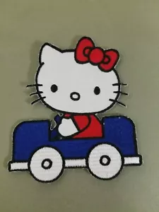 Hello Kitty Embroidered Iron On Patch. - Picture 1 of 1