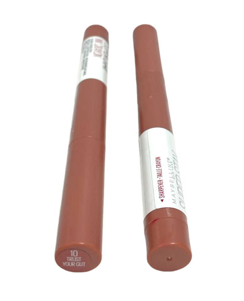 Maybelline Superstay Ink Crayon Lipstick - 0.04oz 10 Trust Your Gut