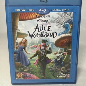 Alice in Wonderland(Blu-ray DVD 2010 3 Disc Se ,Includes Digital Copy - Imagen 1 de 8