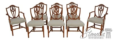 L64942EC: Juego de 8 sillas de comedor EJ VICTOR acabado madera satinada escudo Foto 1 de 4