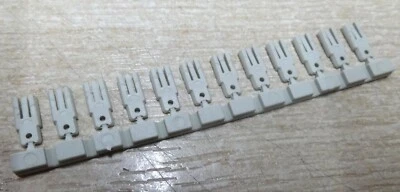 10 strips of 12 Harting 09020009928-90 DIN-41612-SIGNAL CODING KEY  1195-1084 - Image 1 of 4