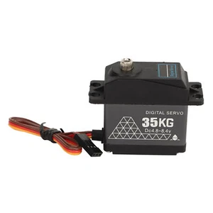 Servo digital de metal impermeable a prueba de agua RC de 35 kg para 1/8 1/10 1/12 CH - Imagen 1 de 22