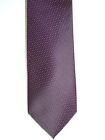 Geoffrey Beene Men's Silk Mini Neat Neck Tie Fuchsia Black Skinny 2 3/4" X 57"
