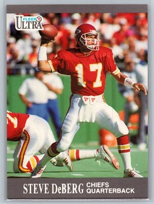 Steve DeBerg 1991 Ultra FOOTBALL #64 Kansas City Chiefs - Image 1 of 2