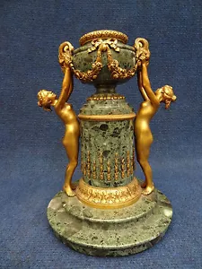 FRANZÖSISCHES NIII Ormolu Marmor Herzstück nach einem Modell von Pierre Gouthiere 1860 - Bild 1 von 12