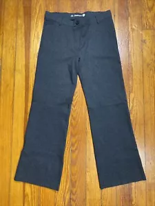 Pantaloni BetaBrand donna grigi svasati business yoga pull on taglia large petite - Foto 1 di 8