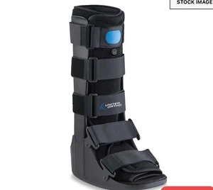 UNITED ORTHO Air Cam Walker Fracture Support Healing Boot USA14107~Small  Black - Picture 1 of 5