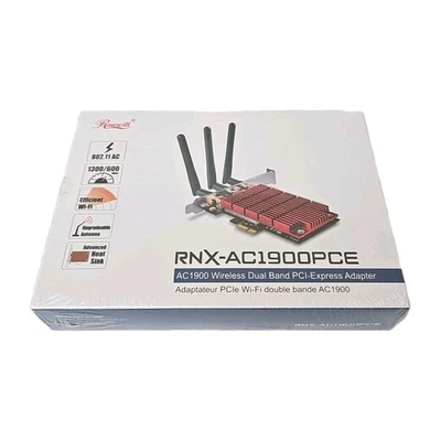 Rosewill RNX-AC1900PCE Rnx-AC1900PCE 802.11AC Dual Band AC1900 PCI Express NEW - Image 1 of 2