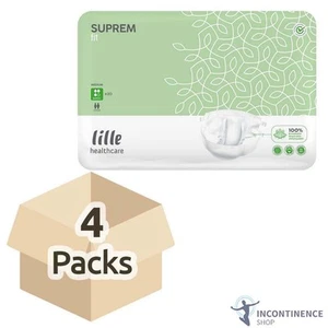 4x Lille Healthcare Suprem Fit Super Plus - Medium - Pack of 22 - 2980ml - Picture 1 of 4