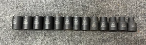 JUEGO DE 13 ENCHUFES MATCO BP7M6V- BP19M6V UNIDAD MÉTRICA 6 PUNTOS - Imagen 1 de 4