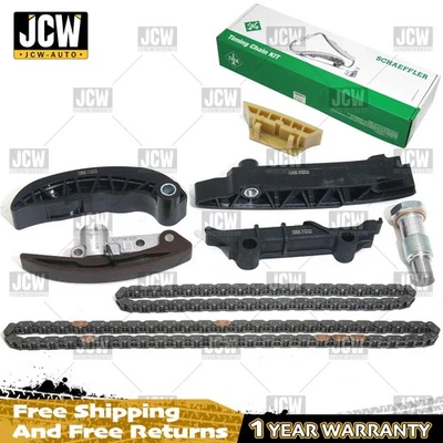 Kit de guía de cadena de distribución de 8 piezas para Porsche VW Passat CC Touareg Audi Q7 3.6 VR6 FSI Foto 1 de 4