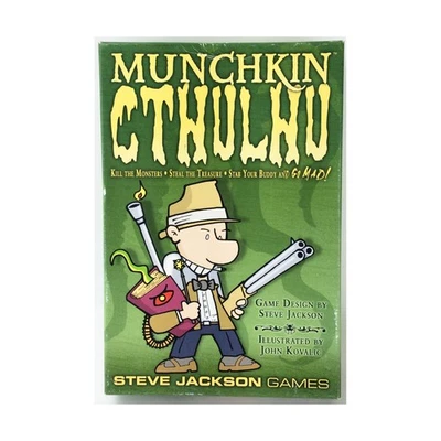 SJG Munchkin Cthulhu Collection #9 - Jogo Base + 3 Expansões! EX/NM - Imagem 1 de 2