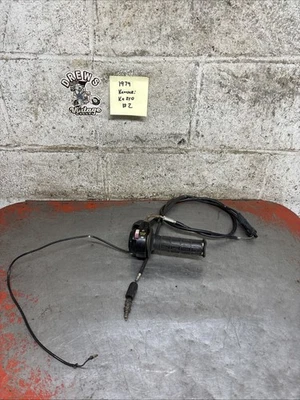 1979 Kawasaki Ke250b Ke250 Ke 250 Throttle Assembly On Off Switch - Image 1 of 4