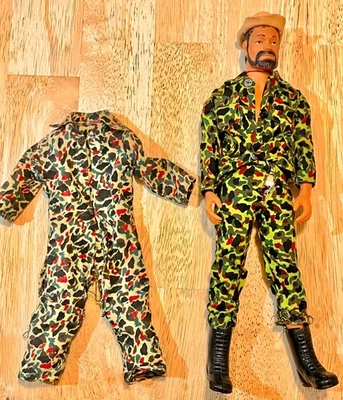 1974 Mister Action LJN Bearded 11.5" Figure GI Joe Clone Made in Hong Kong - Image 1 of 4