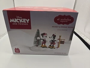 Disney Mickey Friends Mickey Minnie Mouse Skifahren Nikolausplatz Weihnachten  - Bild 1 von 2