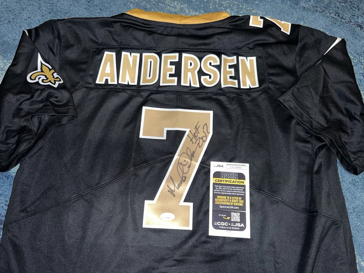 Morten Andersen NFL Original Autographed Items for sale | eBay