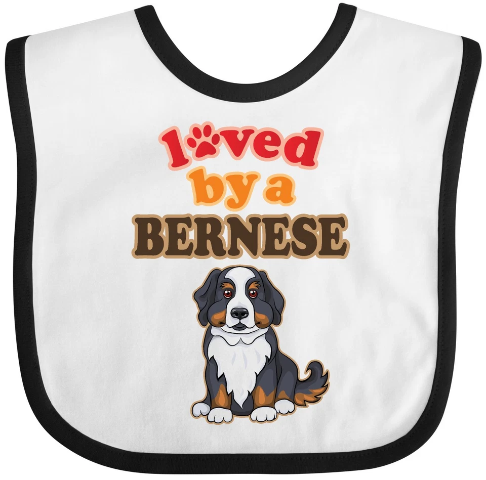 Inktastic Bernese Mountain Dog Amante Bebé Babero Perros Mascotas Cachorro Regalos Ropa Foto 1 de 1
