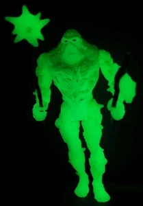 SWAMP THING Bio Glow 1990 Kenner DC Comics Glow in the Dark 5" Figure Complete  - Picture 1 of 6