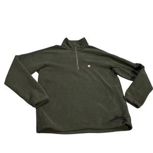 66 Degrees North Esja Half Zip Dark Glacial Clay Green Mens Large - Picture 1 of 11