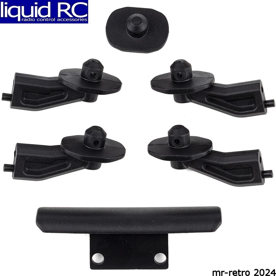 Associated 81622 RC8T4 Body Posts and Bumper - Image 1 of 1