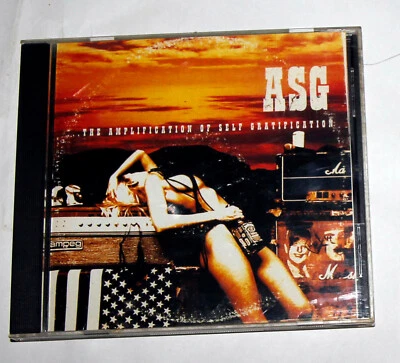 Amplification of Self Gratification by ASG CD  Stoner Metal, Rare, HTF Volcom Foto 1 de 3