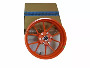 Fit For KTM Duke 390 Racing Bike Rear Wheel Rim Orange 2017 To 2019 - Picture 1 of 6