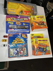 Vtg Micro Machines Micro Racers Mini Monster Wheels Lot New 1980’s - Picture 1 of 13